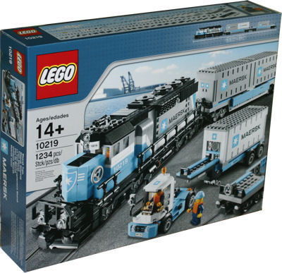 LEGO Exklusiv 10219 Maersk Zug