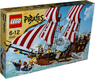 LEGO Piraten 6243 Großes Piratenschiff