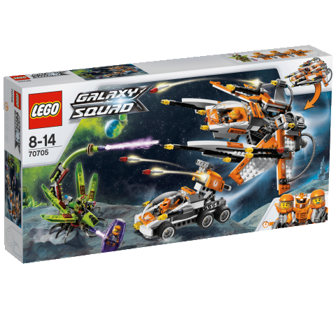 LEGO Galaxy Squad 70705 Kommando Shuttle