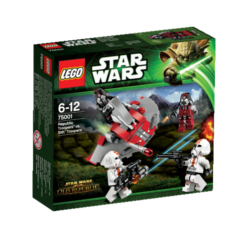 LEGO Star Wars 75001 Republic Troopers vs Sith Troopers