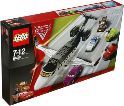 LEGO Cars 8638 Jagd nach dem Agenten-Jet