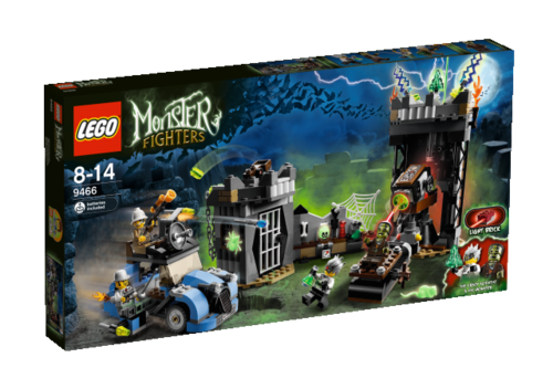 LEGO Monster Fighters 9466 Labor des verrückten Wissenschaftlers