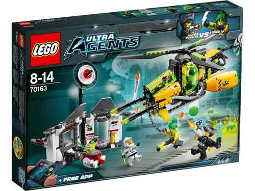 LEGO Ultra Agents 70163 Toxikitas Angriff auf das Labor