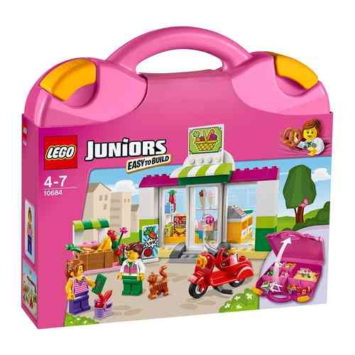 LEGO Juniors 10684 Supermarkt Koffer