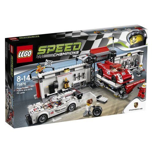 LEGO 75876 Speed Champions Porsche 919 Hybrid and 917K Pit Lane