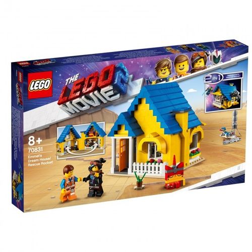 LEGO Movie 2 70831 Emmets Traumhaus Rettungsrakete