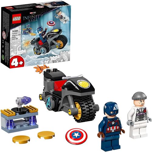LEGO Super Heroes 76189 Duell zwischen Captain America und Hydra